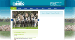 Desktop Screenshot of merinowa.com.au